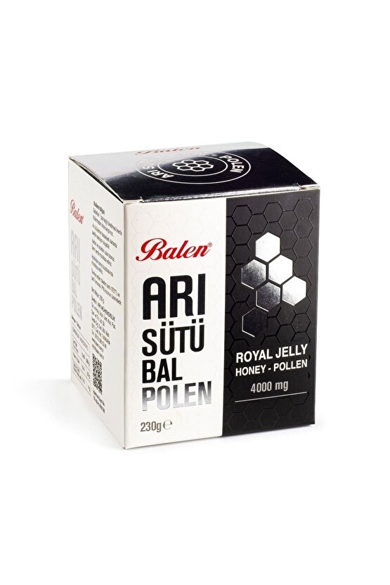 Arı Sütü Bal Polen Karışım 4000 mg.