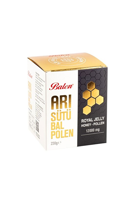 Arı Sütü-Bal-Polen 12000 Mg