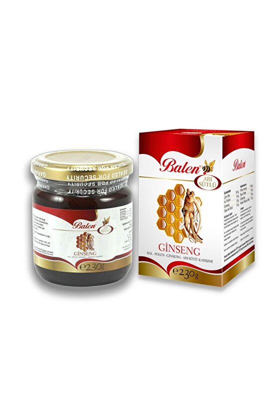 Bal Polen Kırmızı Ginseng Arı Sütü Karışımı 2 X 230 gr