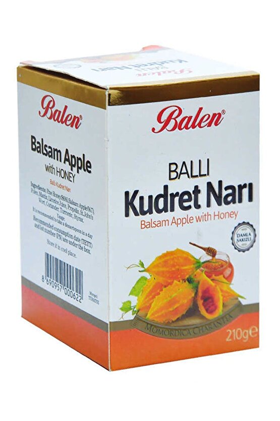 Ballı Kudret Narı Macunu 210 gr Propolis Kapsül 80 Adet