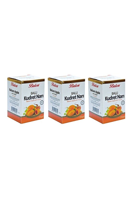 Ballı Kudret Narı Macunu (yeni Formül) 3 X 210 Gr