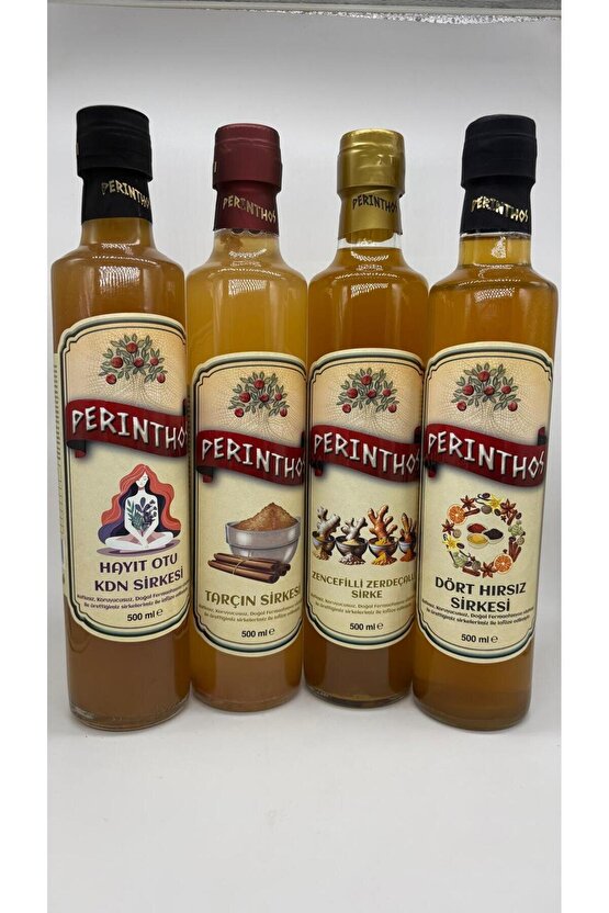 ZENCEFİL - ZERDEÇAL SİRKESİ 500 ML