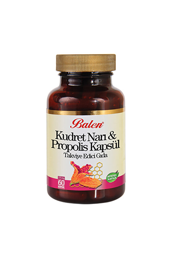 Kudret Narı Propolis Kapsül 375mg*60