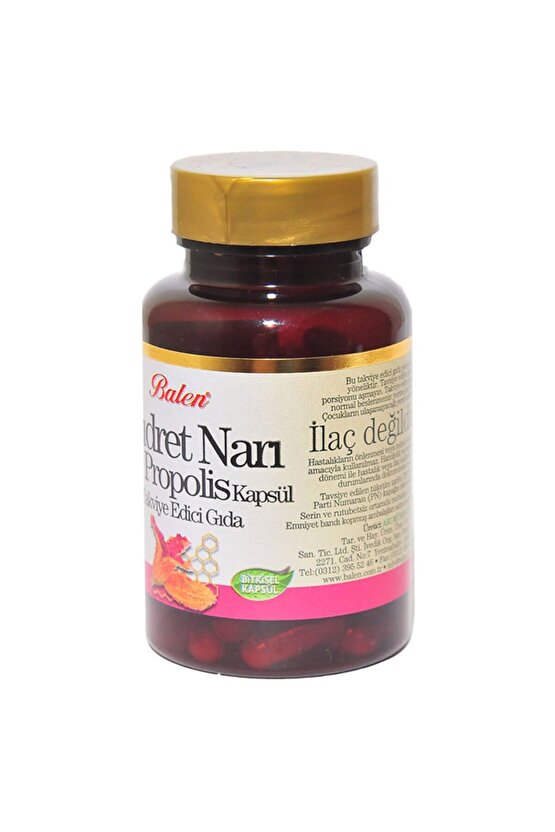 Kudret Narı Propolis 60 Kapsül