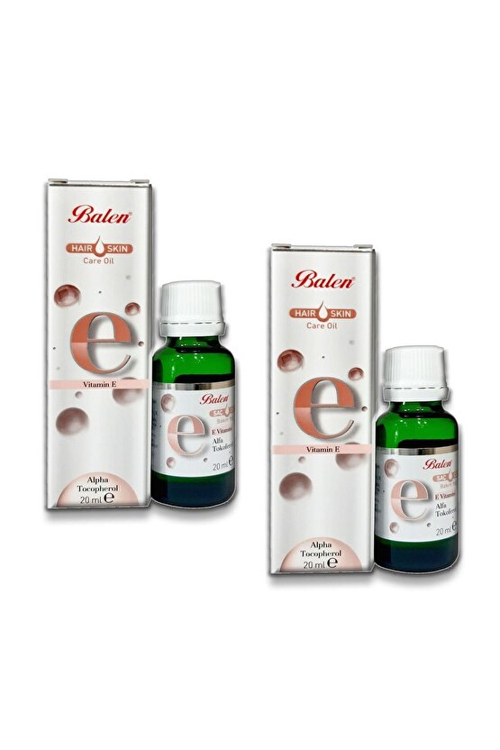 E Vitamin E Alpha Tocopherol 20 Ml X 2 Adet