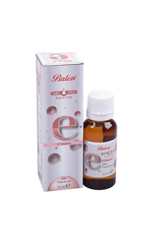 E Vitamini 20 ml Saç Ve Cilt