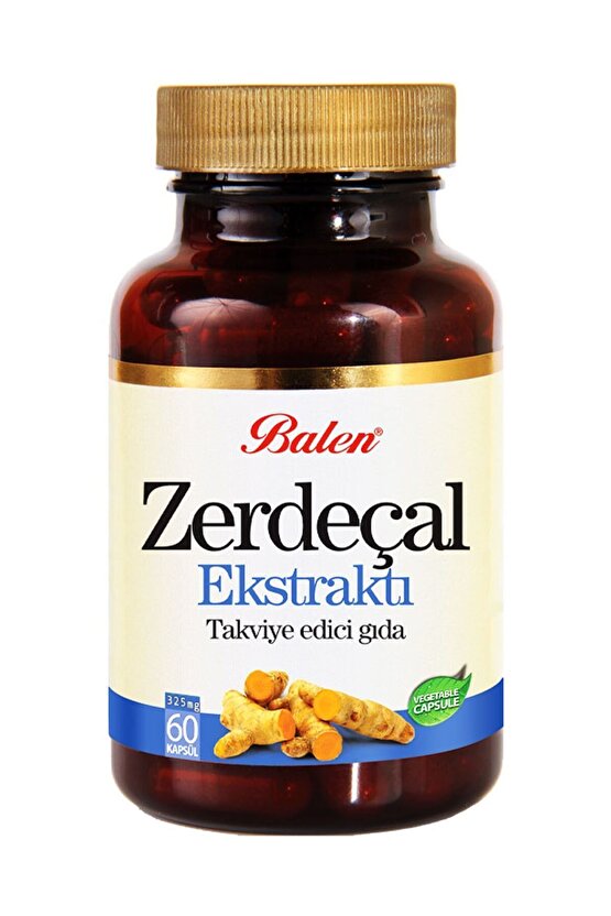 Zerdeçal Ekstraktı 325 Mg 60 Kapsül X 2 Adet