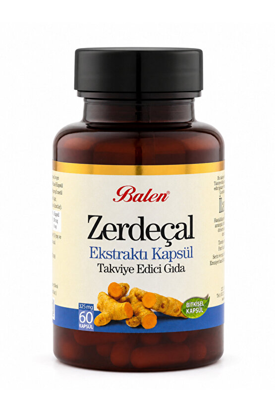 Zerdeçal Ekstraktı Kapsül