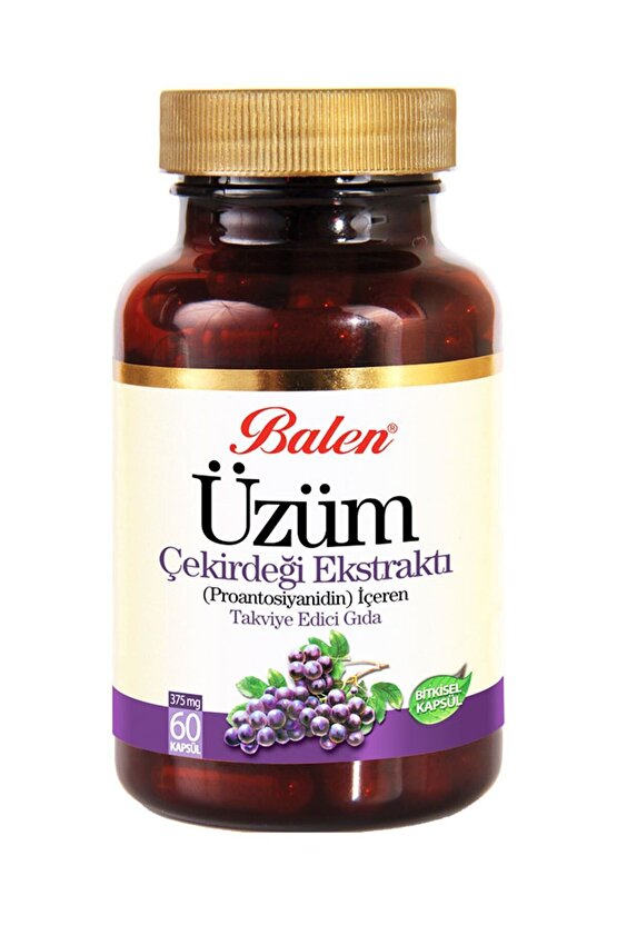 Üzüm Çekirdeği Yaban Mersini Çörekotu Yağı Kapsülü