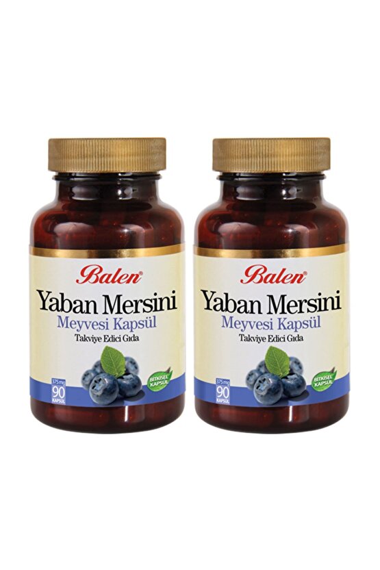 Yaban Mersini Ekstraktı 90 Kapsül 2 Adet