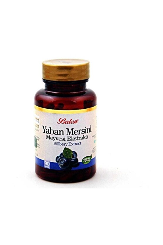 Yaban Mersini Meyvesi Ekstraktı \ 375 Mg 90 Kapsül
