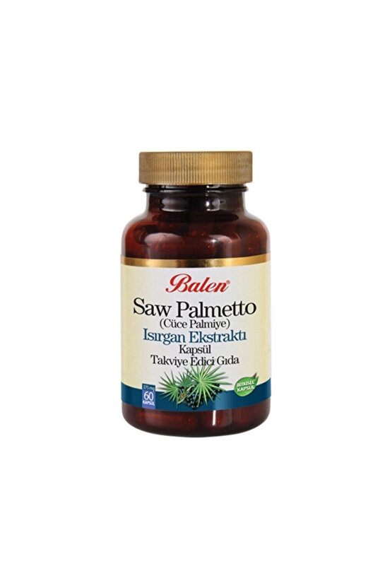 Saw Palmetto&Isırgan Ekstraktı Kapsül 300 Mg  60 Kapsül Balen