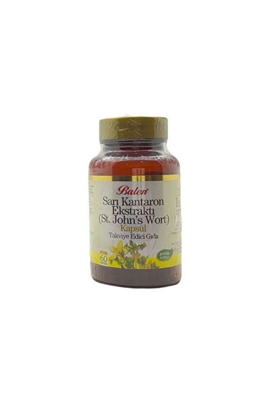 Sarı Kantaron Ekstaktı (st. Johns Wort) Kapsül 375 Mg 60 Kapsül