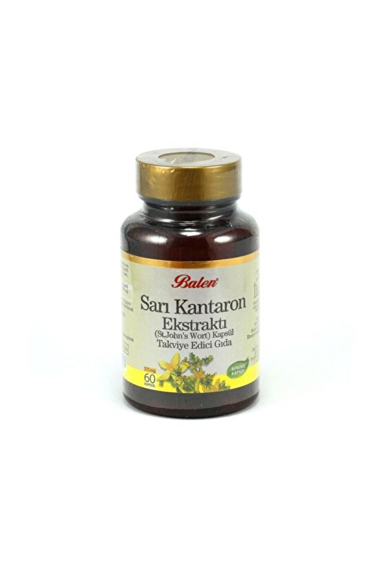 Sarı Kantaron Ektsraktı Kapsül (st. Johns Wort) 375 Mg 60
