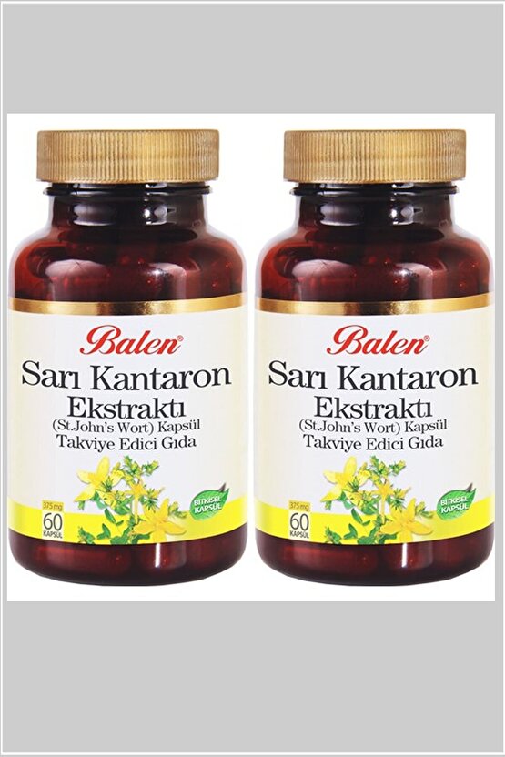 St. Johns Wort (sarı Kantaron) 300 Mg 60 Kapsül 2 Adet