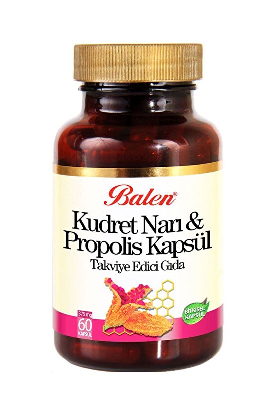 Cörekotu Yağı Kapsül Propolis Kapsül Kudret Narı Kapsül