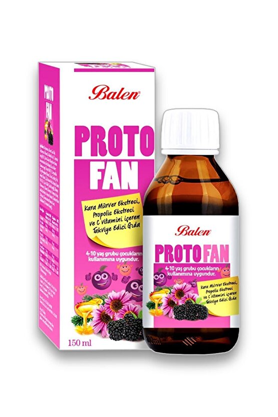 Protofan Propolis Kara Mürver Ekst. Vitamin-c 150 ml X 3 Adet