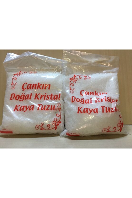 Çankırı Doğal Kristal Kaya Tuzu Tane 1 Kg