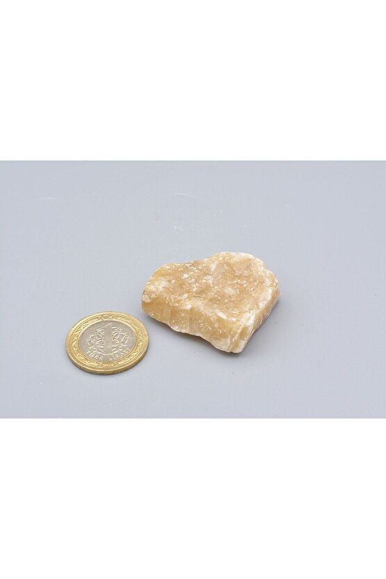 Hakiki Doğal Kalsit Taşı Kaya Parçası 34 Gram