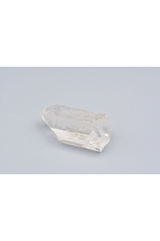 Hakiki Doğal Kristal Kuvars Taşı Kaya Parçası 57 Gram