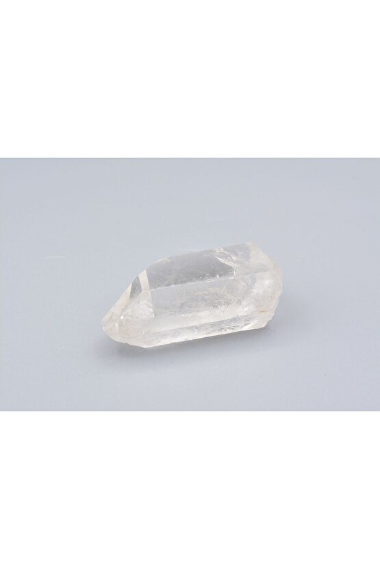 Hakiki Doğal Kristal Kuvars Taşı Kaya Parçası 57 Gram
