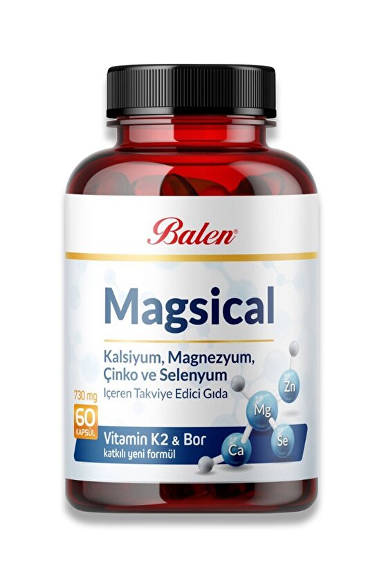 Magsical 730 Mg 60 Kapsül X 3 Adet