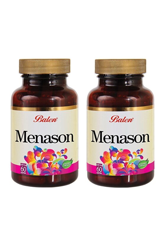 Menason Bitki Ekstraktları Karışımı 60 Kapsül 2 Adet