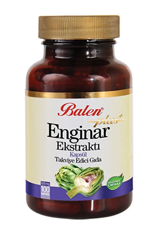 Enginar Plus & Ekstraktı Kapsülü 820 Mg 100 Kapsül