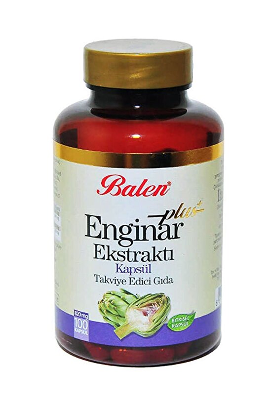 Enginar Plus Kapsül 820 Mg 100 Yumuşak Kapsül 2 Adet