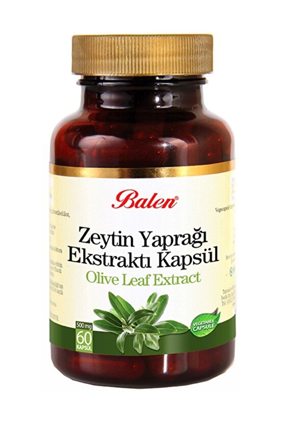 Zeytin Yaprağı Ekstraktı 60 Kapsül