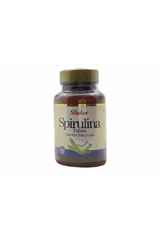 Spirulina Tablet 740 Mg 100 Tablet