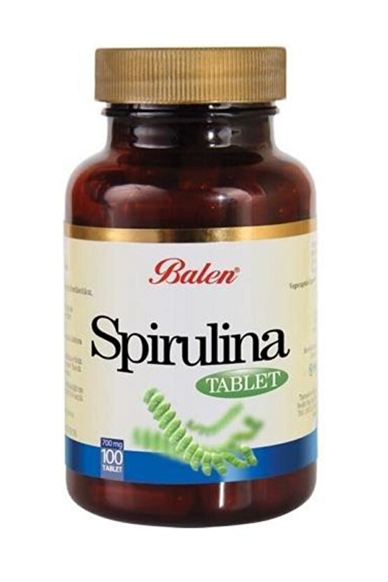 Spirulina (yosun Hapı) Tablet 100 Tablet 740mg