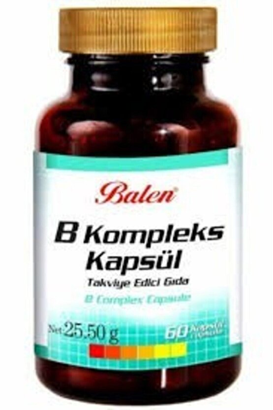 B Vitamin Kompleksi 425 Mg 60 Kapsül