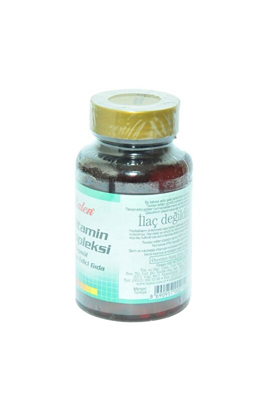 B Vitamin Kompleksi 60 Kapsül