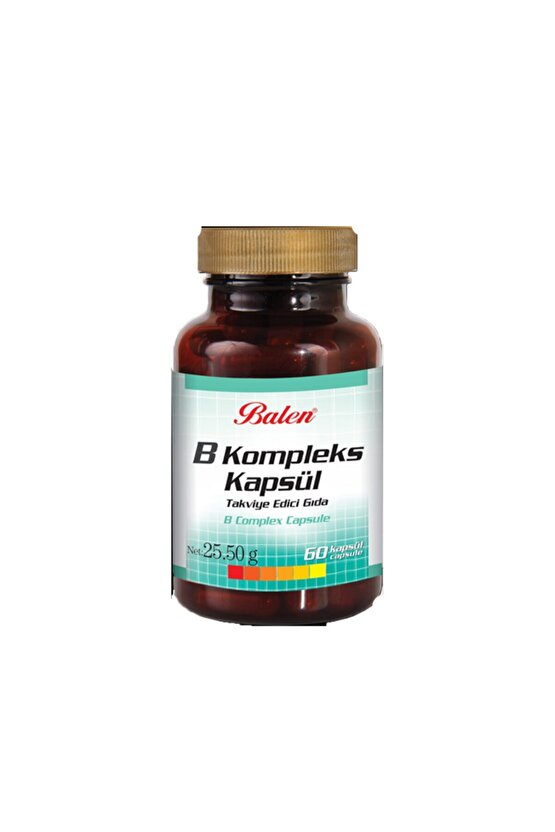 B Kompleks Kapsül 25,50 Gr