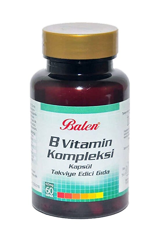 B Vitamin Kompleksi 375 Mg 60 Kapsül 2 Adet