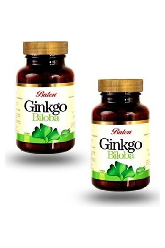 Ginkgo Biloba Tablet 600mg*60 2 Adet