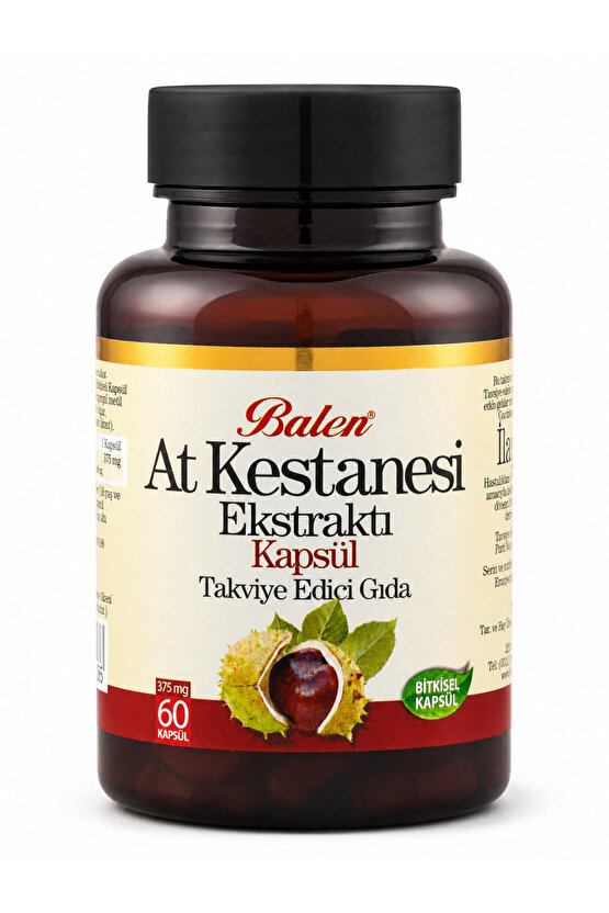 At Kestanesi Ekstraktı Kapsül 375 Mg* 60