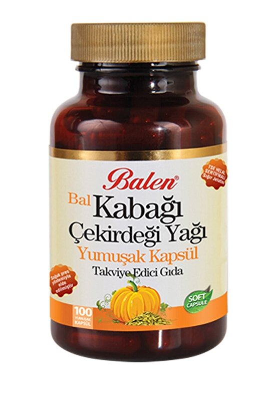 3 Kutu Bal Kabağı Çekirdeği Yağı 100 Kapsül X 1380 mg