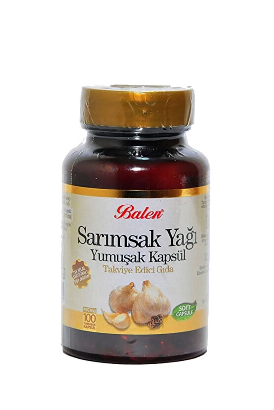 3 Adet Sarımsak Yağı Yumuşak Kapsül 450 Mg 100 Kapsül.