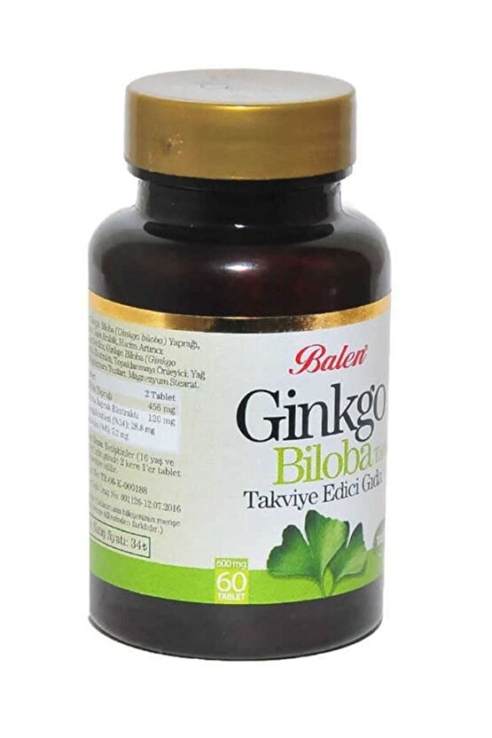 Ginko Biloba 600 Mg 60 Tablet