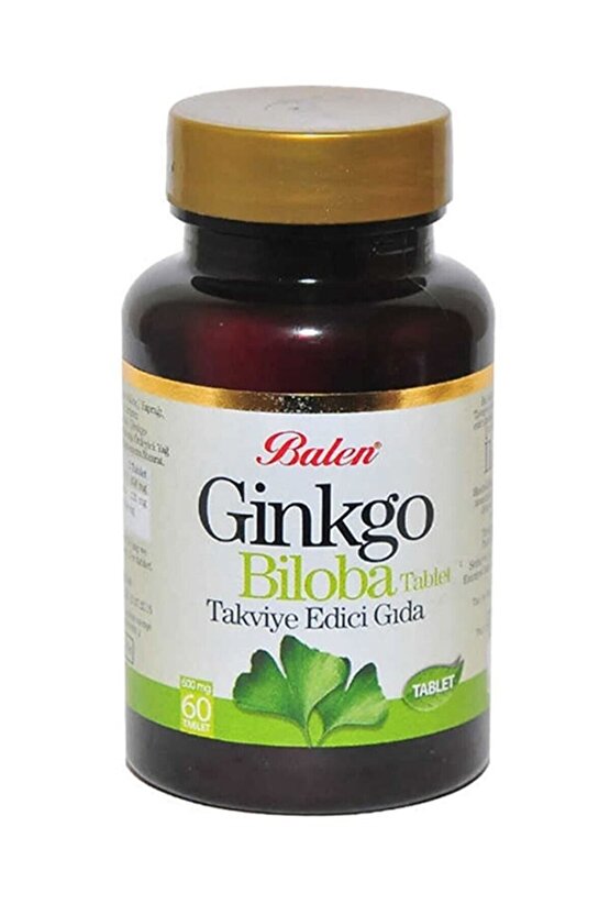 Ginko Biloba 600 Mg 60 Tablet