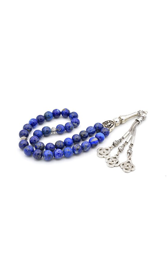 Hakiki Doğal Lapis Lazuli Taşı Tesbih 1.Kalite