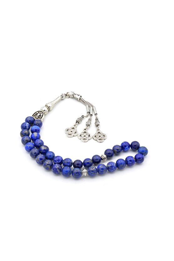 Hakiki Doğal Lapis Lazuli Taşı Tesbih 1.Kalite