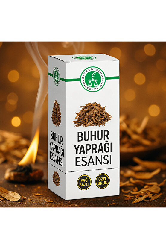 Murat Çubukçuğlu Baharat Buhur Yaprağı Esansı 10cc