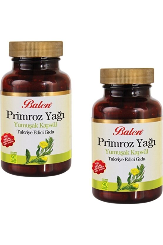 Evening Primroz Oil Çuha Çiçeği 650 Mg*90 Kapsül 2 Adet