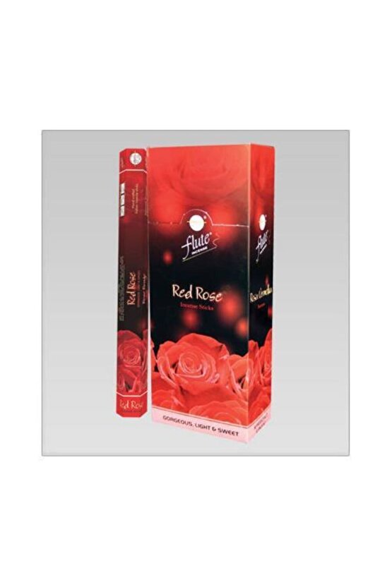 Tütsü Kırmızı Gül (red Rose)  6x20  120 Adet Sticks Incense