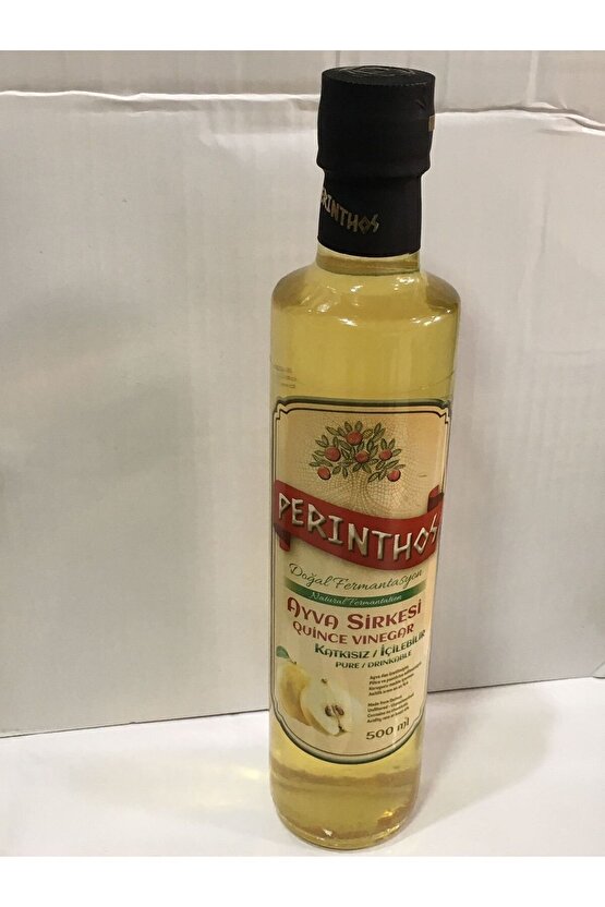 Neşe Natural Doğal Ayva Sirkesi 500 ml Cam Şise