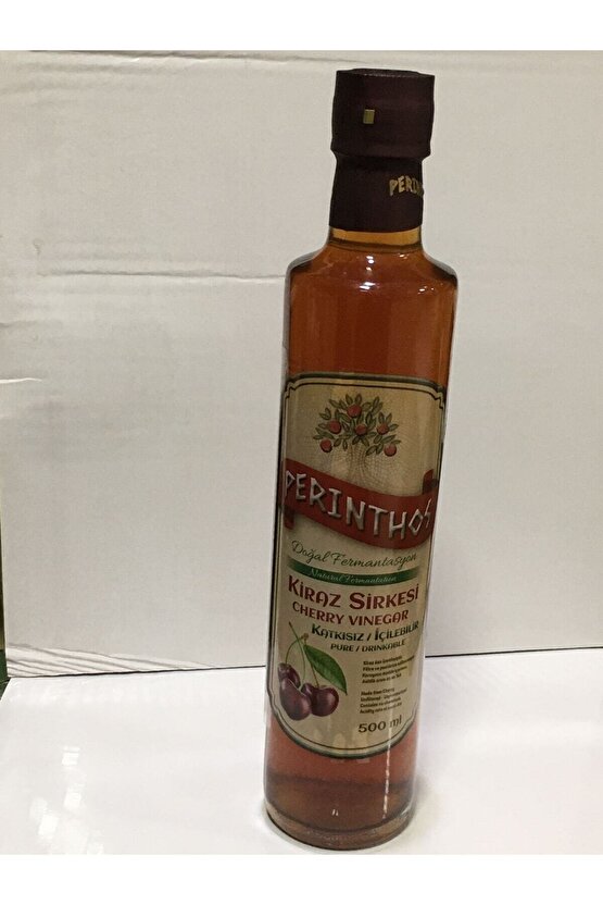 Neşe Natural Doğal Kiraz Sirkesi 500 ml Cam Şise