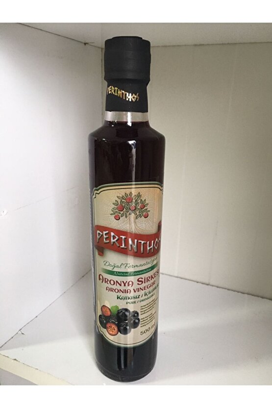 Neşe Natural Doğal Aronya Sirkesi 500 ml Cam Şise
